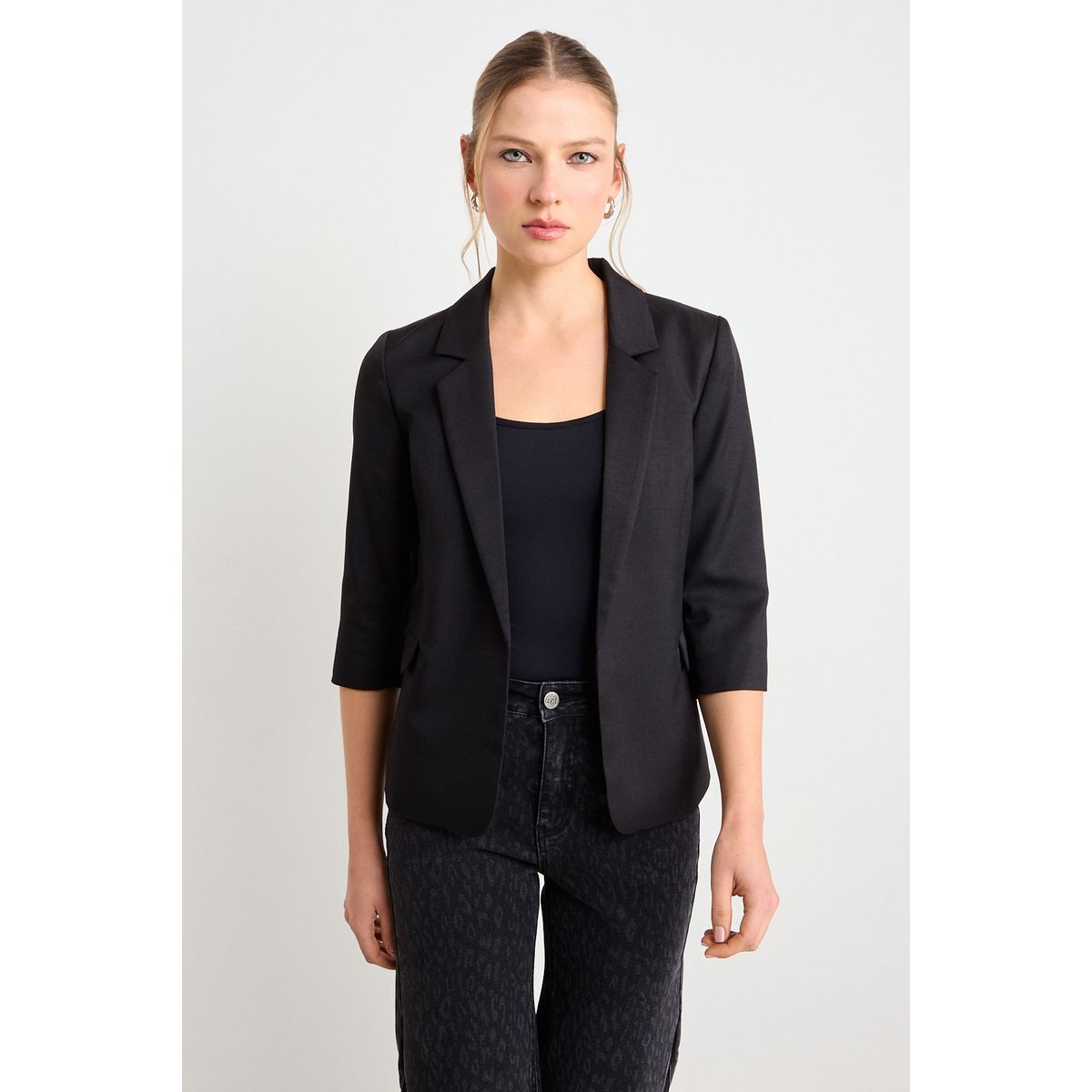 ASH - Blazer Mujer Negro Ash