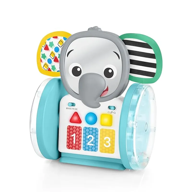 BABY EINSTEIN - Juguete Elefante Rodante para Gatear Chase & Tap Earl