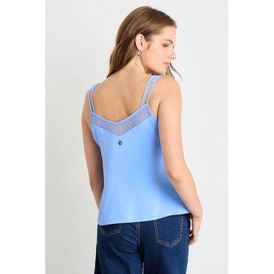 Imagen 2 del producto Blusa Sin Mangas Celeste Mujer
