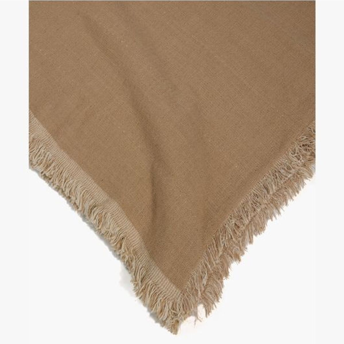 LOUNGE - Manta Boho Algodón Flecos