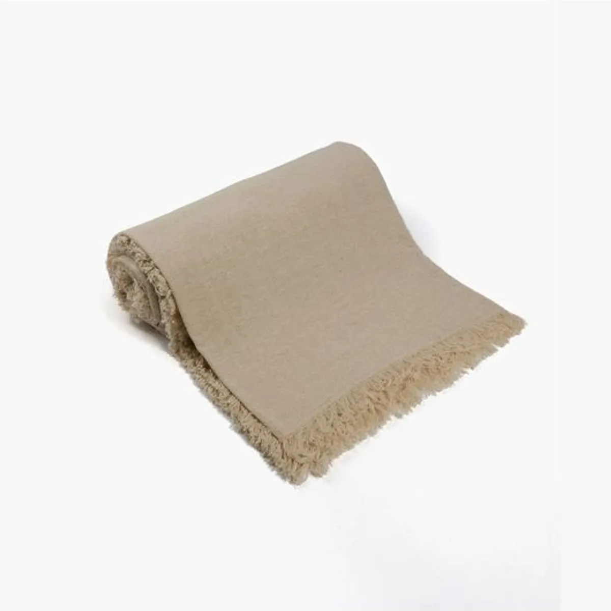 LOUNGE - Manta Boho Algodón Flecos_.