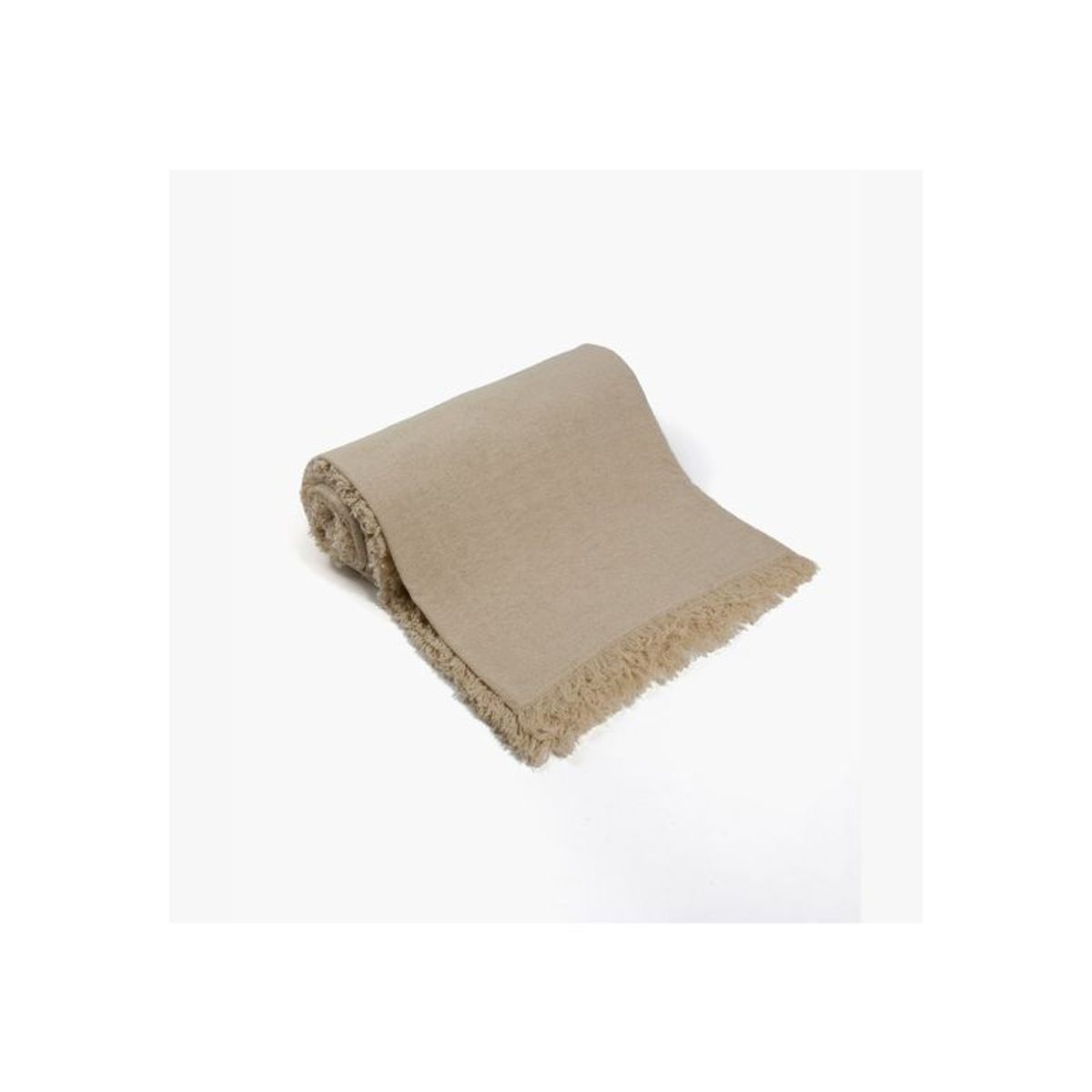 LOUNGE - Manta Boho Algodón Flecos_.