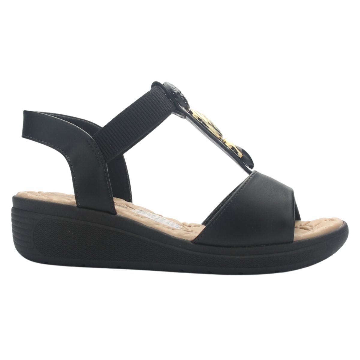 COMFORTFLEX - Sandalia Mujer Negro Casual Chalada 2586404