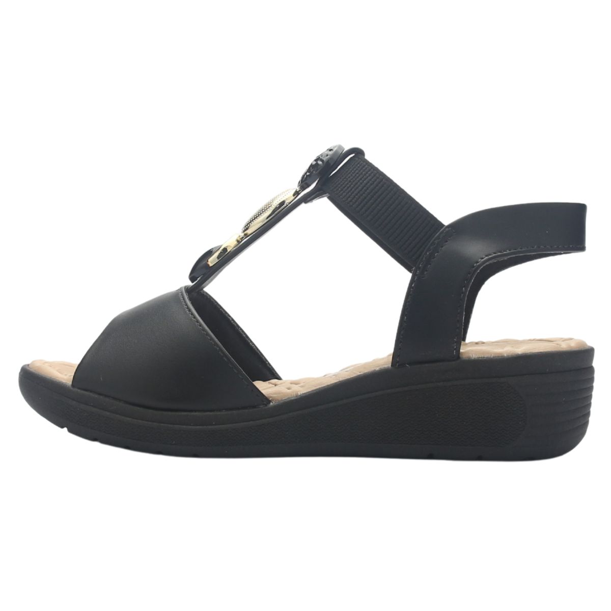 COMFORTFLEX - Sandalia Mujer Negro Casual Chalada 2586404