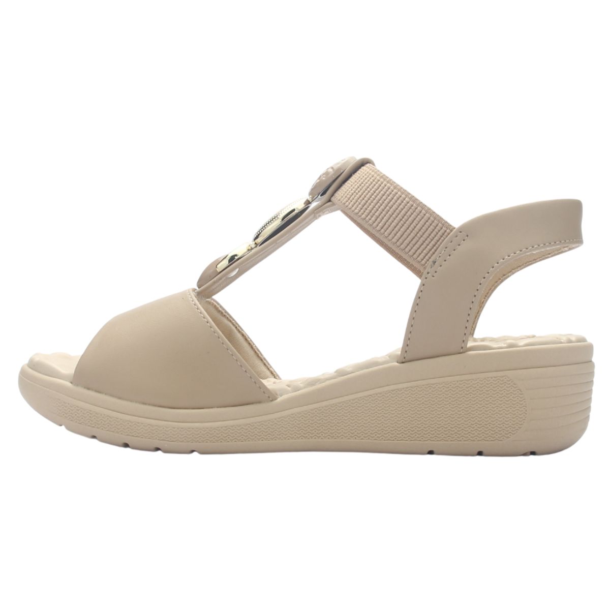 COMFORTFLEX - Sandalia Mujer Nude Casual Chalada 2586404