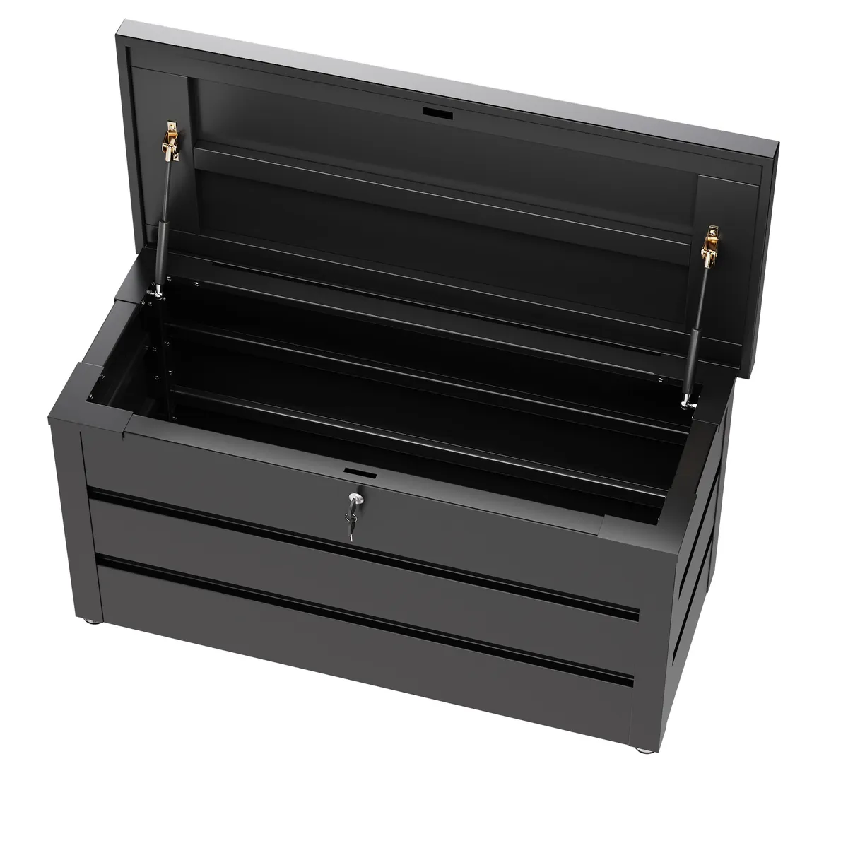 GENERICO - Caja Jardín metalica - GB-01B Black