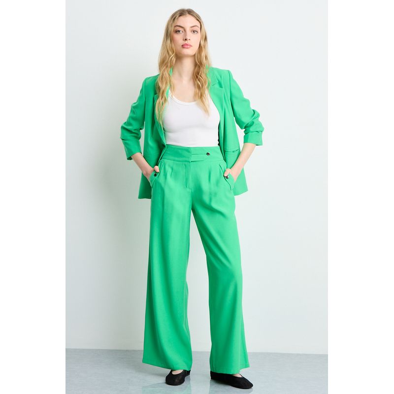 IO - Pantalon Mujer Verde Oliva Io