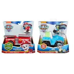 PAW PATROL - Pack Vehículo Básico Marshall + Rex