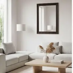 TERRA ESTILO - Espejo Decorativo Café Moro Envejecido