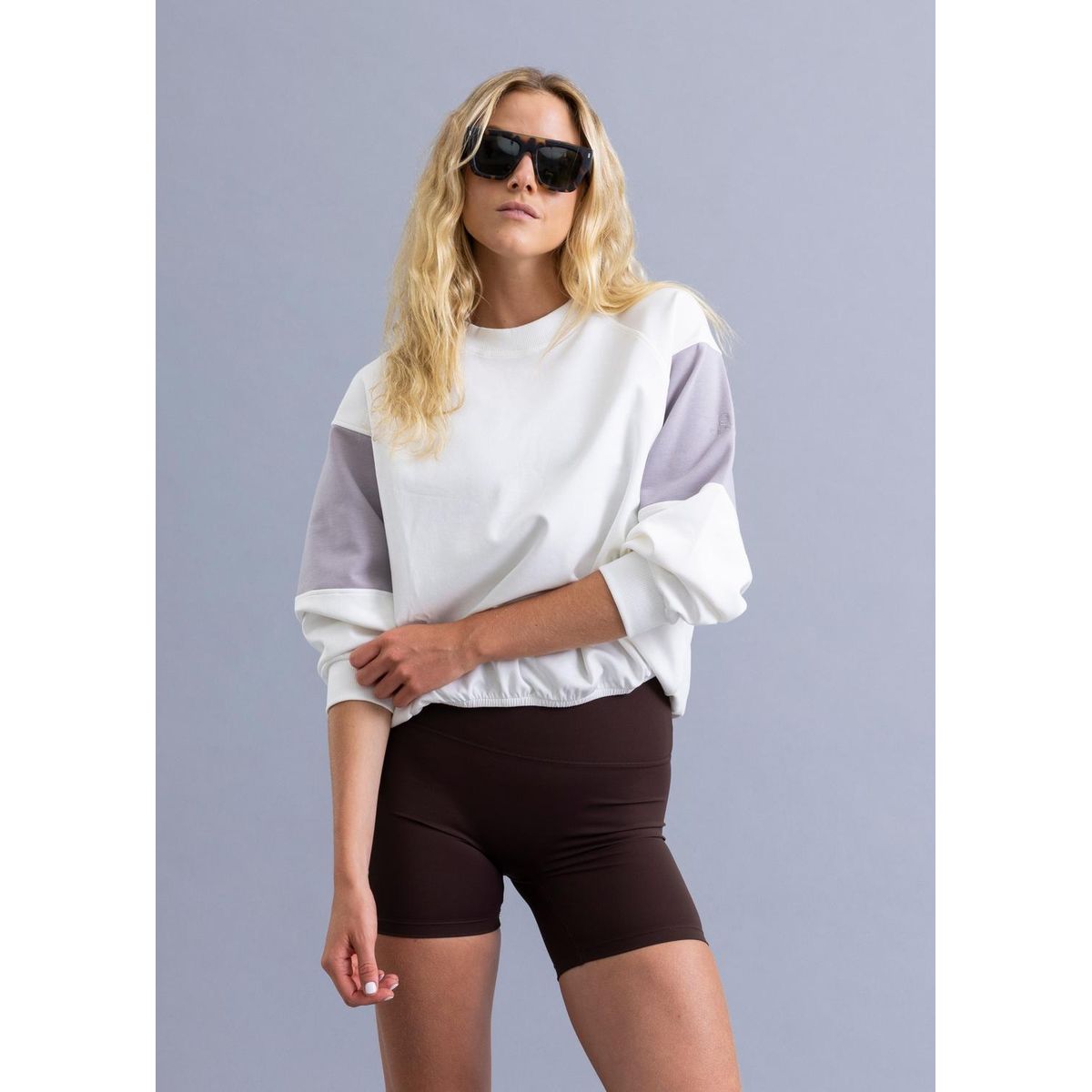 THEA - Polerón Tana Powder White