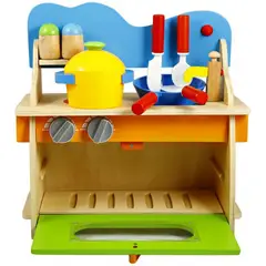 OEM - Juguete Cocina de Madera Didáctico