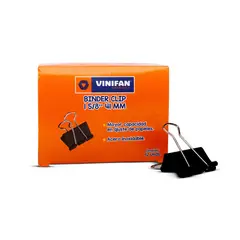 GENERICO - Apretadores Doble Clip 41 mm Vinifan - Caja 12 uds