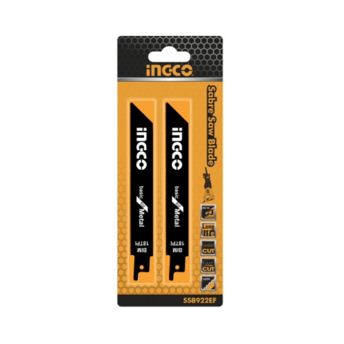 INGCO - HOJA PARA SIERRA SABLE BIMETAL 2 PIEZAS INGCO