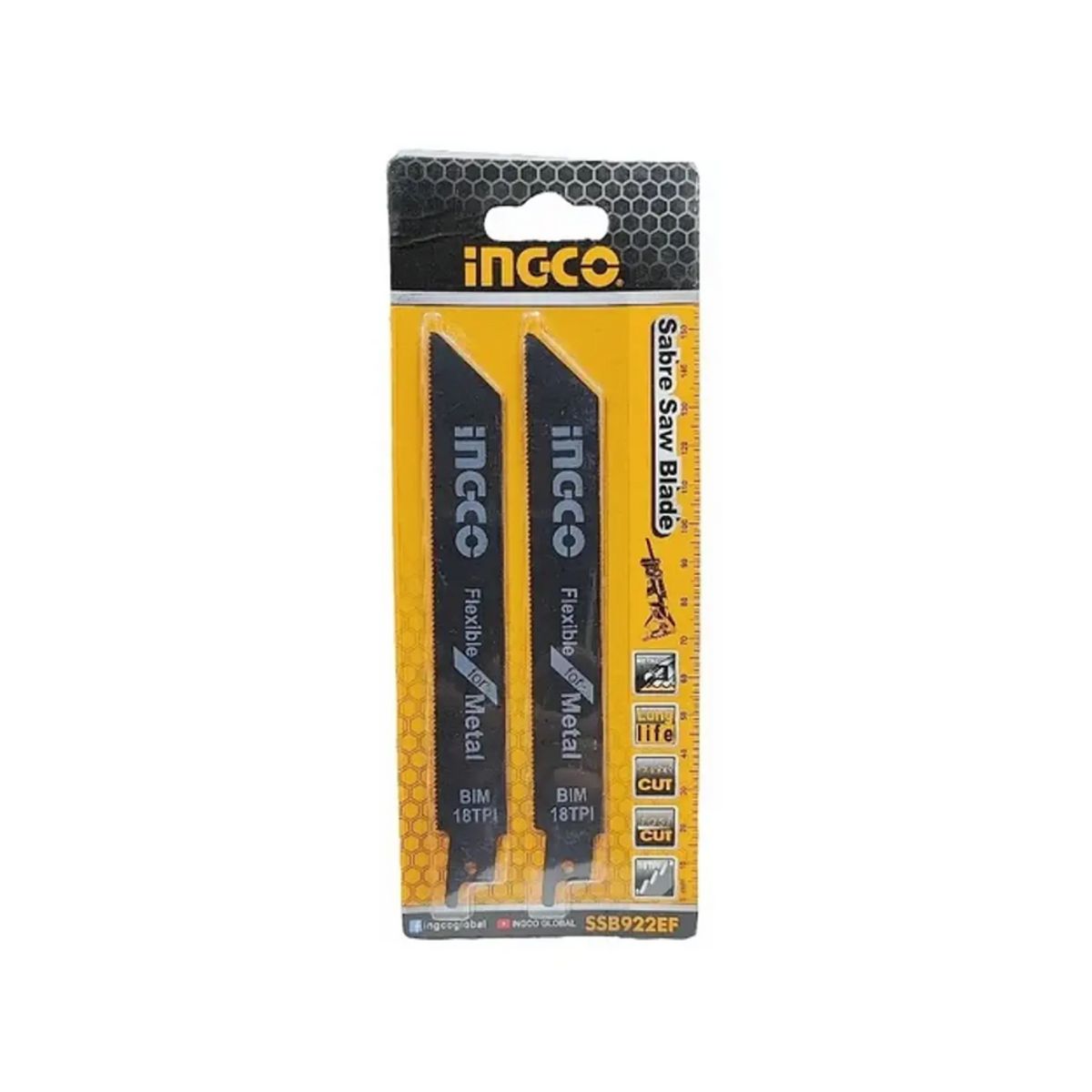 INGCO - HOJA PARA SIERRA SABLE BIMETAL 2 PIEZAS INGCO
