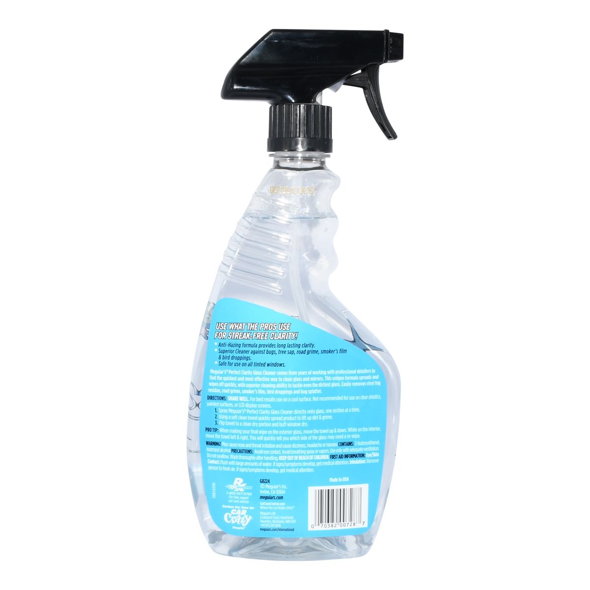 MEGUIARS - Limpiador De Vidrios Meguiars 710ml