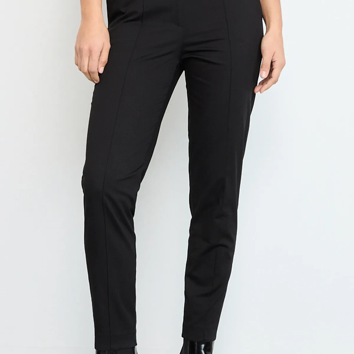 IO - Pantalon Skinny Mujer Negro IO