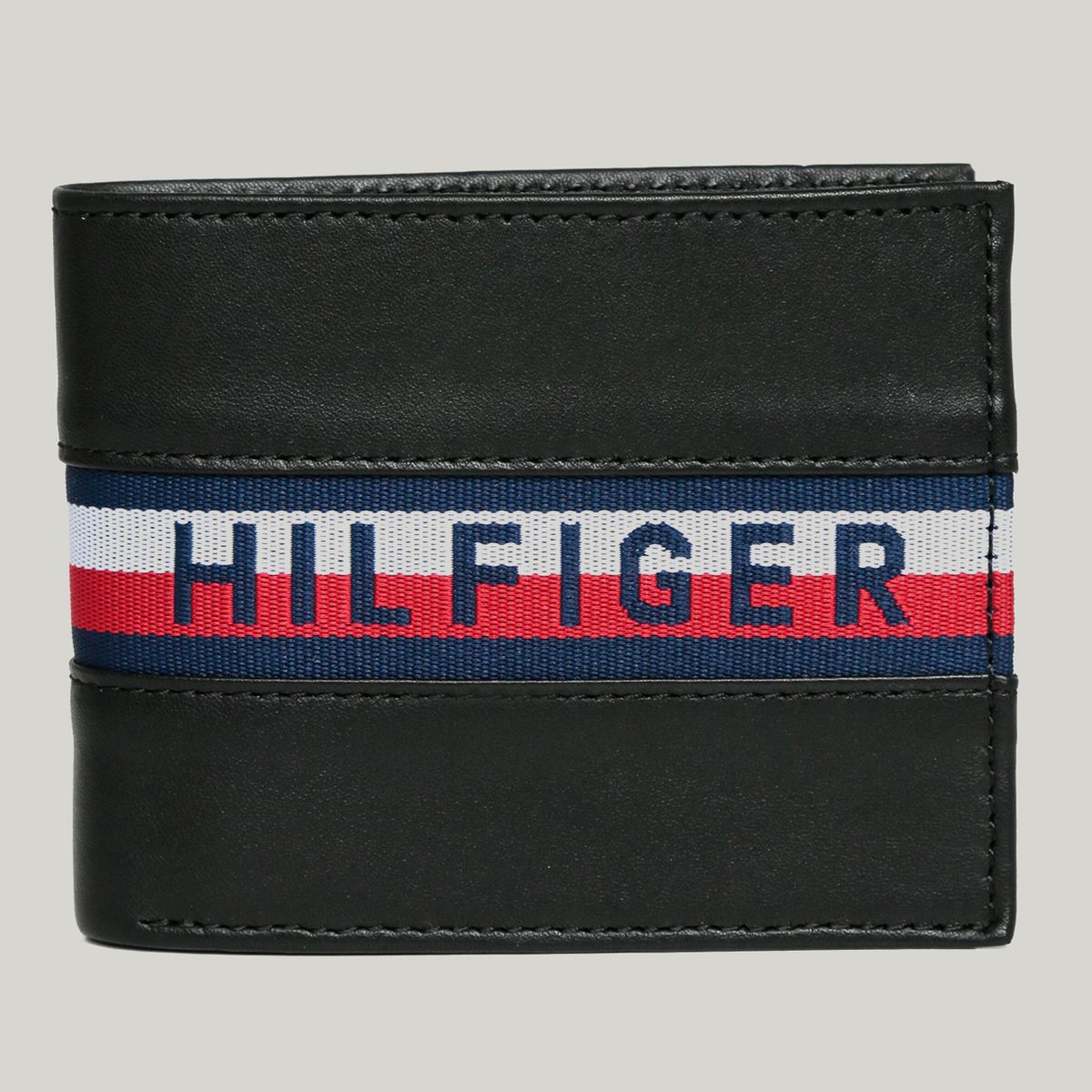 TOMMY HILFIGER - Billetera Burley Passcase Negro Tommy Hilfiger