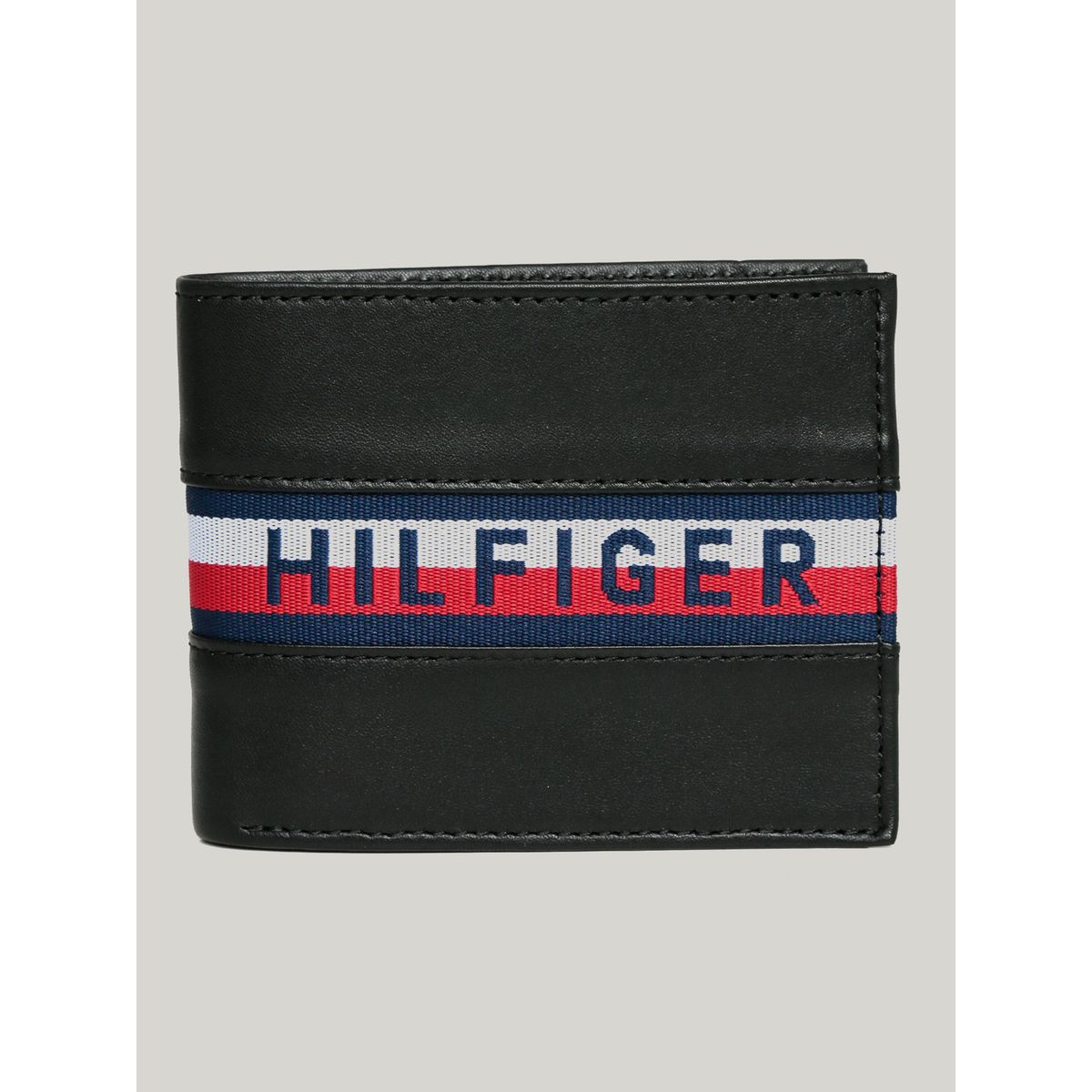 TOMMY HILFIGER - Billetera Burley Passcase Negro Tommy Hilfiger