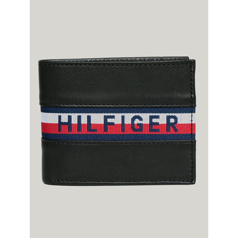 TOMMY HILFIGER - Billetera Burley Passcase Negro Tommy Hilfiger
