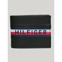 TOMMY HILFIGER - Billetera Burley Passcase Negro