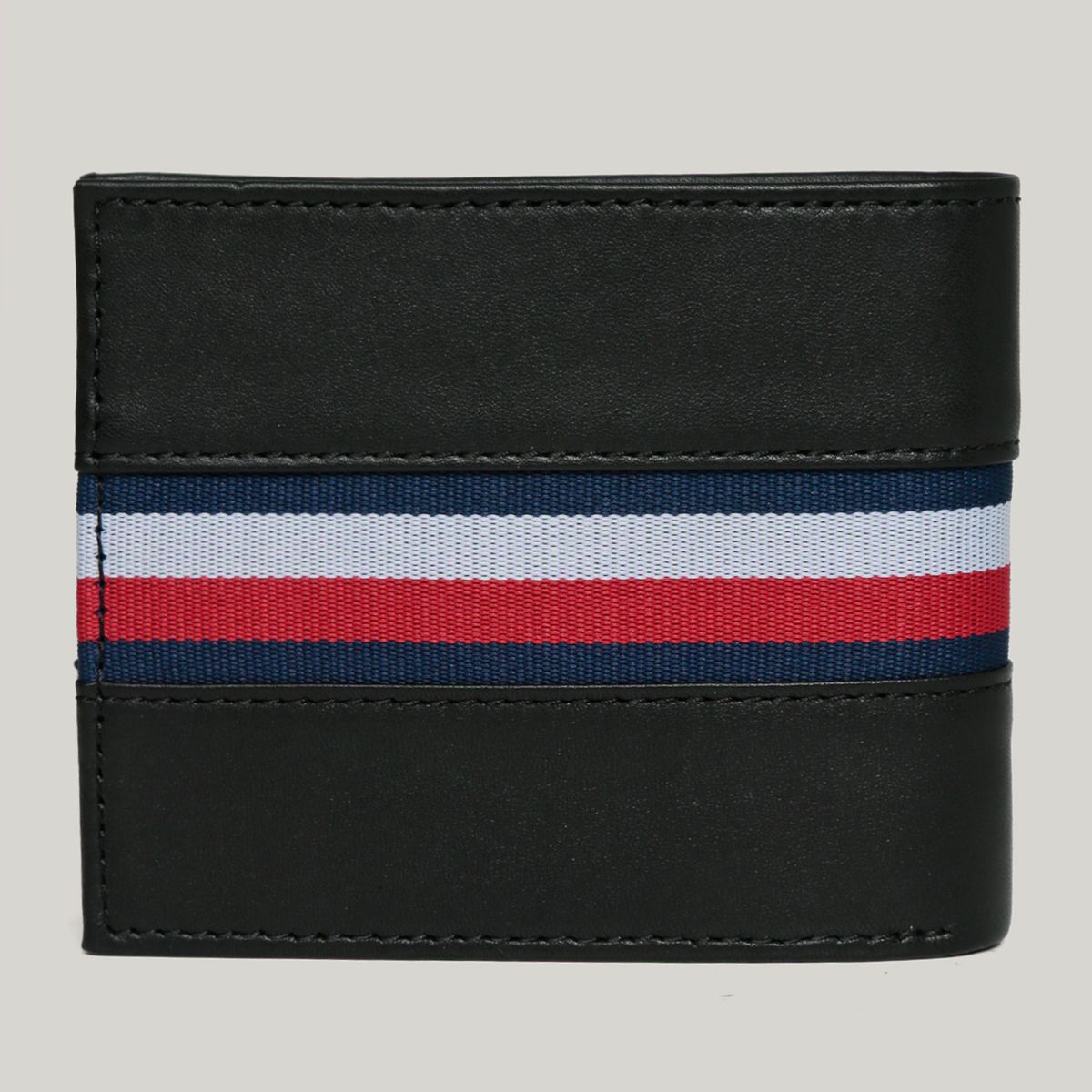 TOMMY HILFIGER - Billetera Burley Passcase Negro Tommy Hilfiger