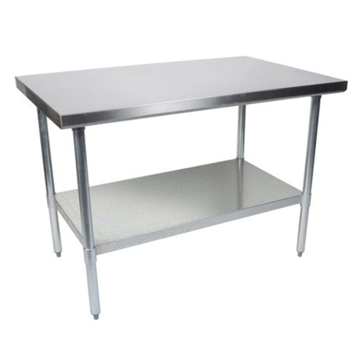 GENERICO - Mesón acero inoxidable central 180x60x85
