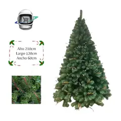 BIGBAMSPACE - Arbol de Navidad 210 cm Ramitas