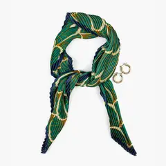 LOUNGE - Set Pañuelo Y Aros Mujer Pavo Real