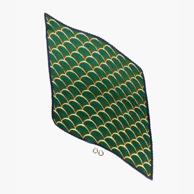 Imagen 2 del producto Set Pañuelo Y Aros Mujer Pavo Real