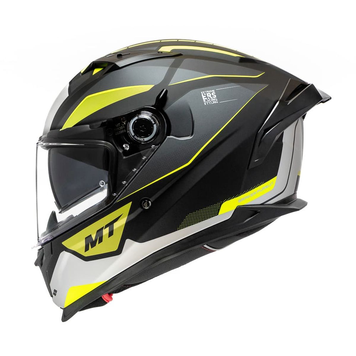 MT - Casco MT FF128SV Braker SV Pursuit B3 Amarillo Fluor Mate