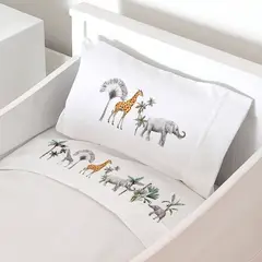 TUYO PRINT - Juego de Sábanas Cuna - Africa