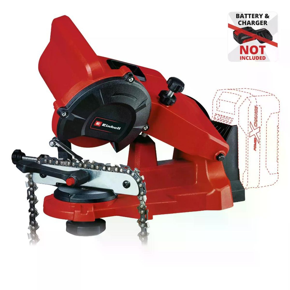 EINHELL - AFILADOR DE CADENA EINHELL GE-CS 18 LI -SOLO SIN BAT NI CARG