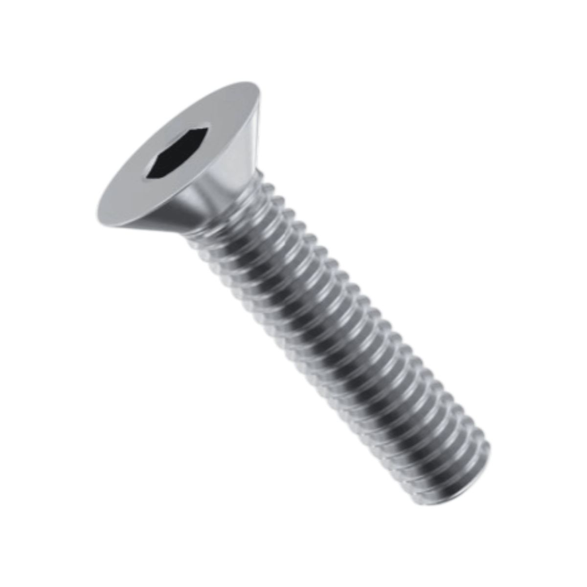 GENERICO - Perno Allen M6x20 mm Cabeza Avellanada pack 50 unds