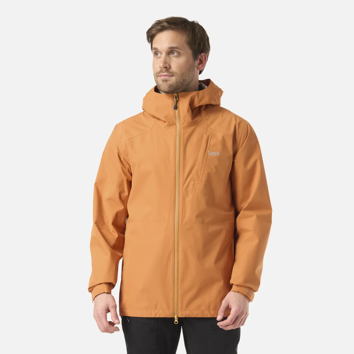 LIPPI - Chaqueta Hombre Shield B-Dry Hoody Jacket Terracota Lippi