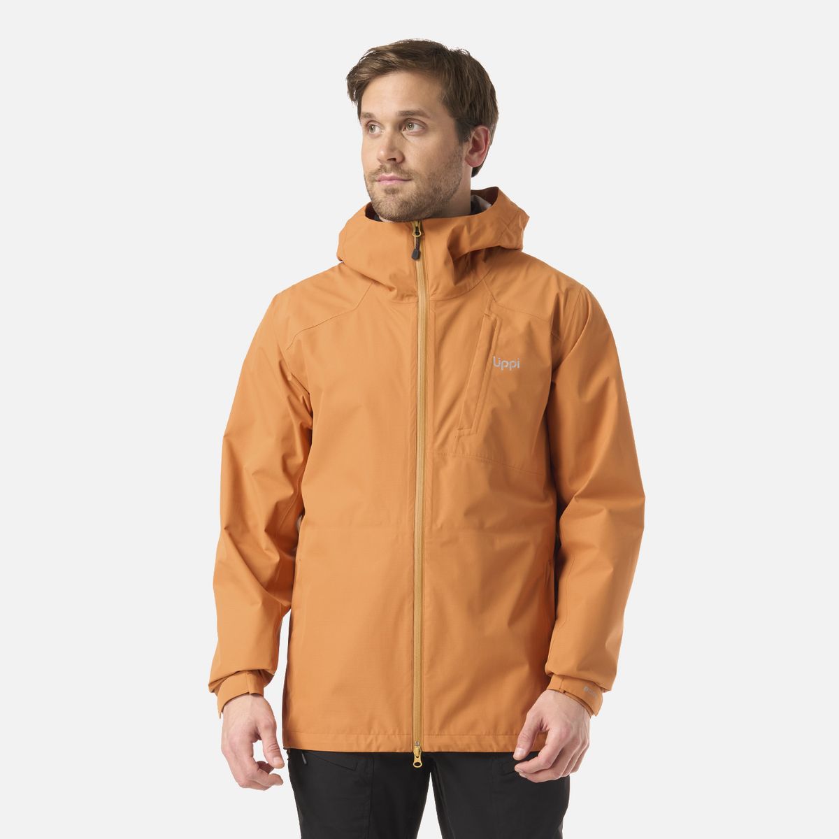 LIPPI - Chaqueta Hombre Shield B-Dry Hoody Jacket Terracota Lippi