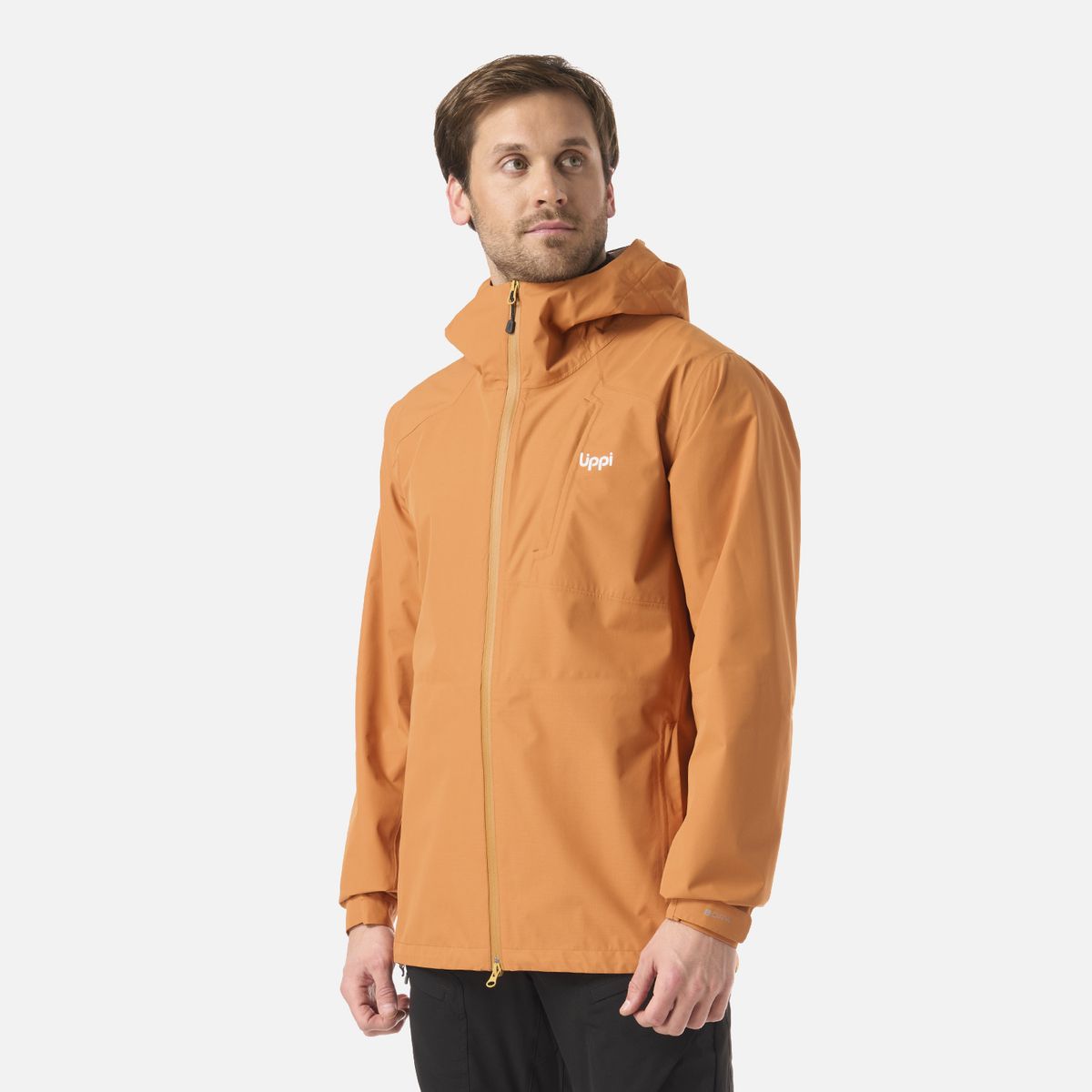 LIPPI - Chaqueta Hombre Shield B-Dry Hoody Jacket Terracota Lippi
