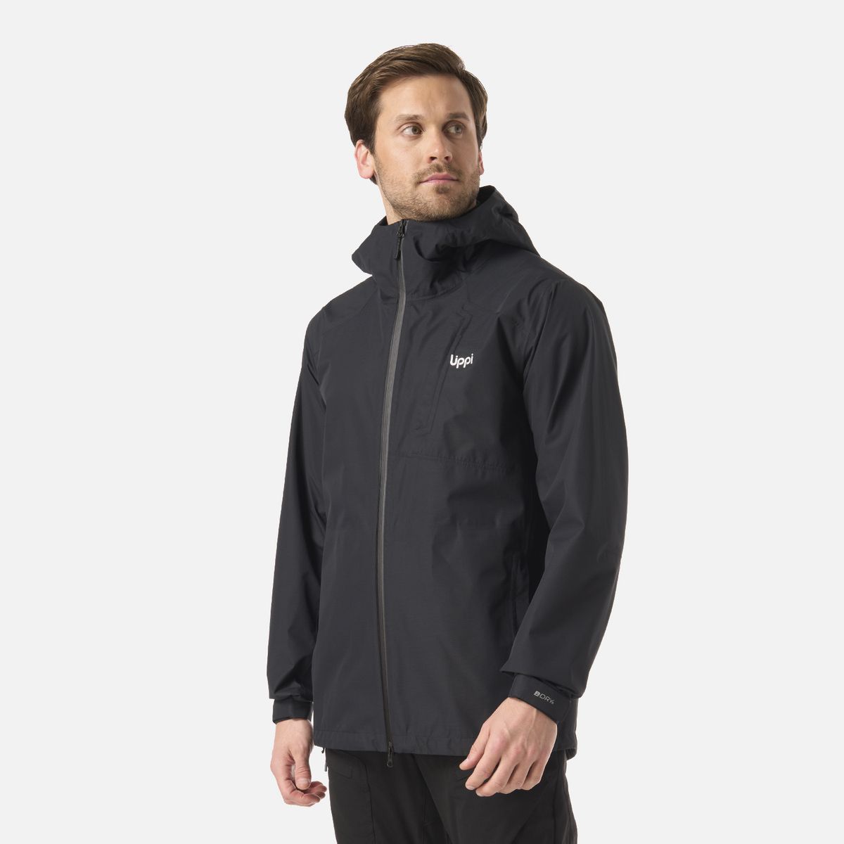 LIPPI - Chaqueta Hombre Shield B-Dry Hoody Jacket Negro Lippi