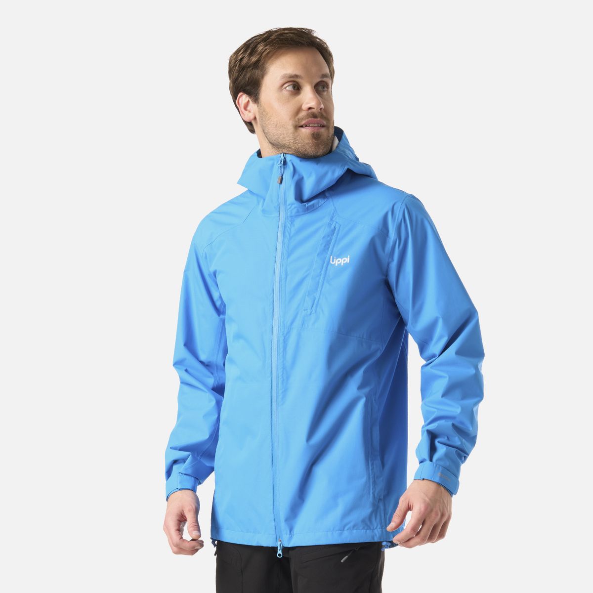 LIPPI - Chaqueta Hombre Shield B-Dry Hoody Jacket Azulino Lippi