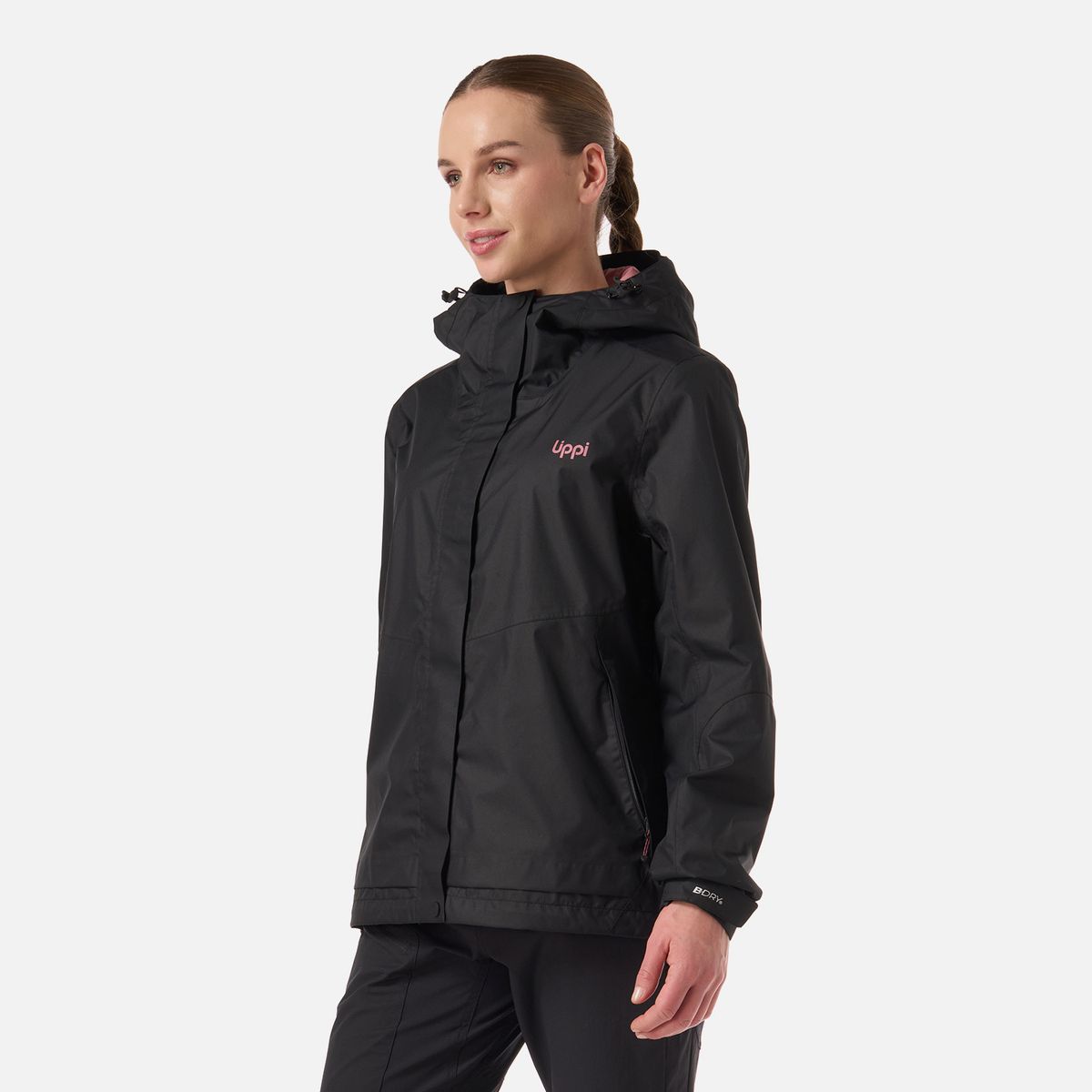 LIPPI - Chaqueta Mujer Blizzard B-Dry Hoody Jacket Negro Lippi