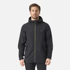 LIPPI - Chaqueta Hombre WindLand WindBreaker Hoody Jacket Negro