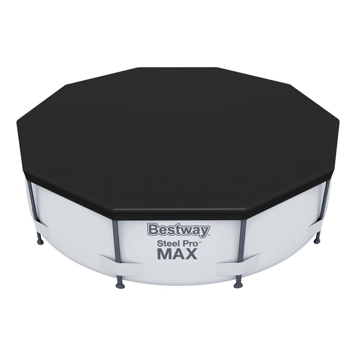 BESTWAY - Cubre piscina redonda 305cm flow clear Bestway