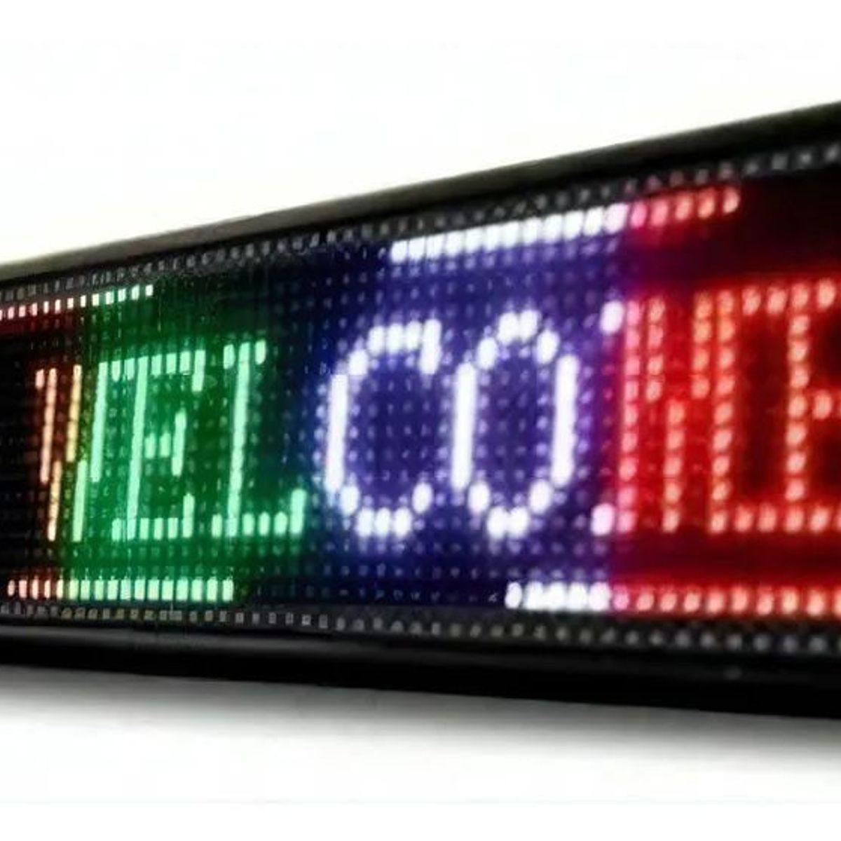 SHOP EHOME BAG - Letrero Led Luminoso 100cm X 20cm Programable Wifi App Color de la luz Multicolor