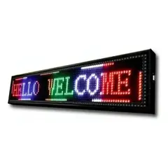 SHOP EHOME BAG - Letrero Led Luminoso 100cm X 20cm Programable Wifi App Color de la luz Multicolor