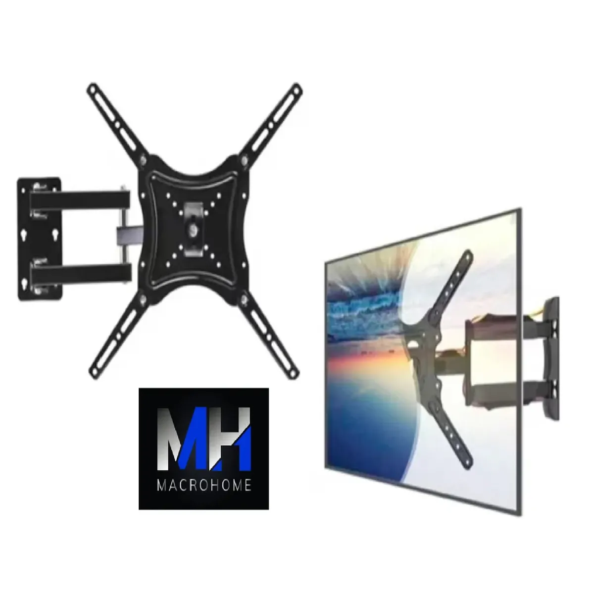 GENERICO - Soporte Para Tv Brazo Articulado 14 A 63 Pulgadas Pared