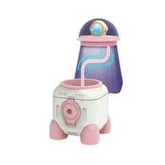 GENERICO - Mini Lampara Infantil De Mesa Sacapuntas Portalápices Cohete