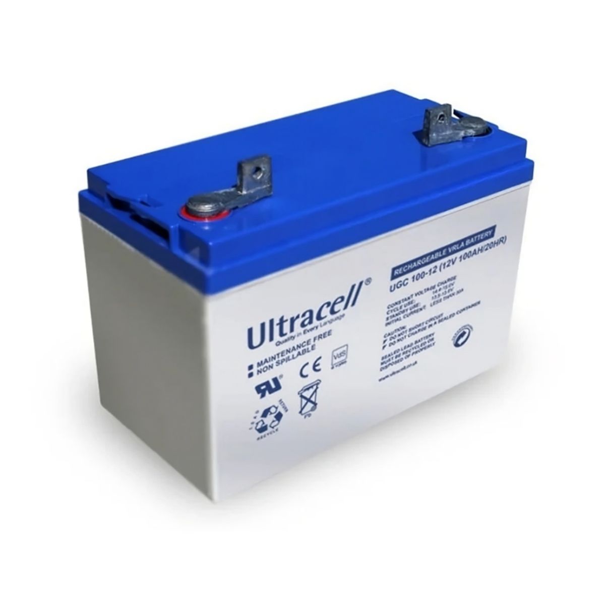 Batería Ultracell Ucg100-12 12v100a  Gel Ciclo Profsolar, marca GENERICO - Foto Principal