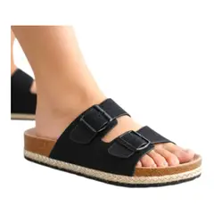 HERIEL - Sandalias Mujer Doble Correa