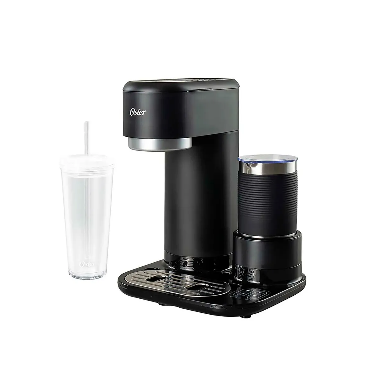 OSTER - Cafetera Latte Oster Con Espumador Bvstdc02b 4 en 1