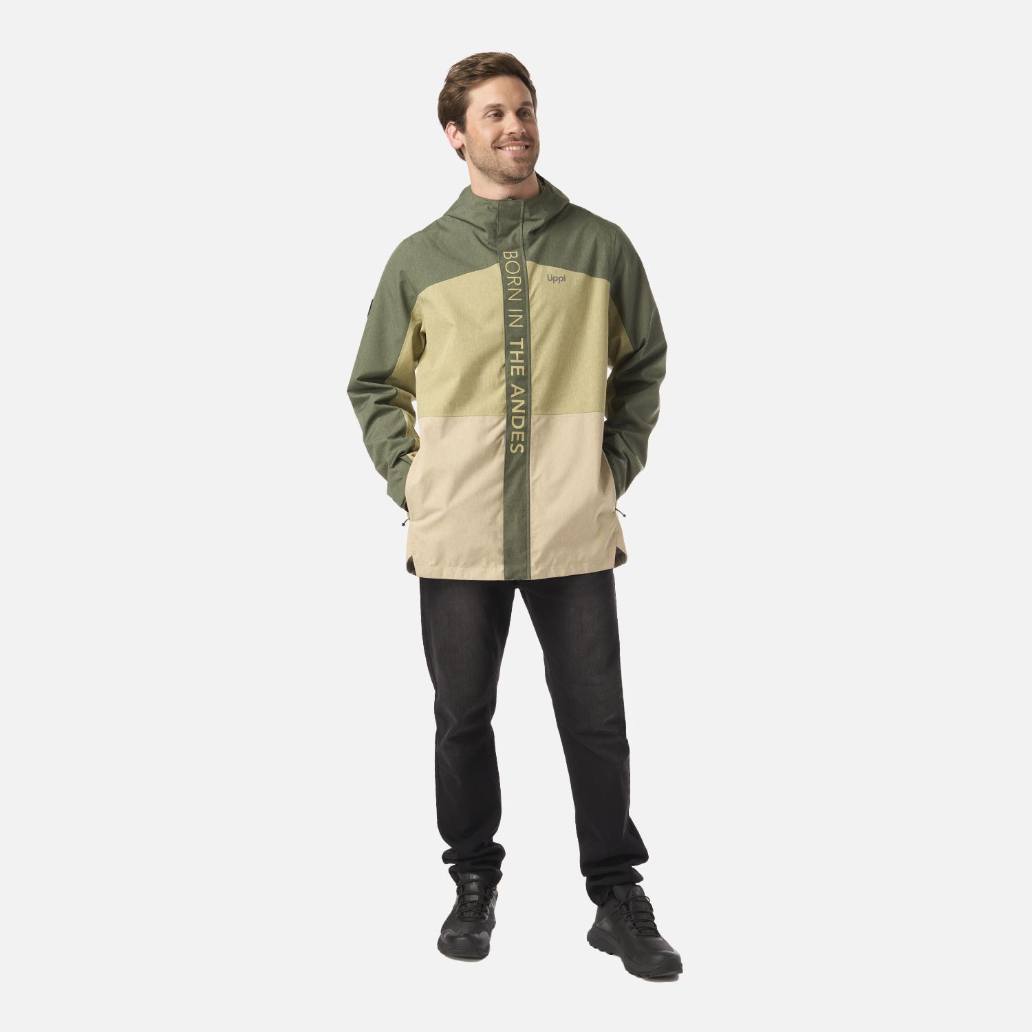 LIPPI Chaqueta Hombre FirePlace B-Dry Jacket Verde Oliva Lippi