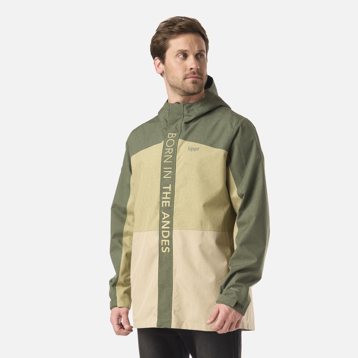 LIPPI - Chaqueta Hombre FirePlace B-Dry Jacket Verde Oliva Lippi